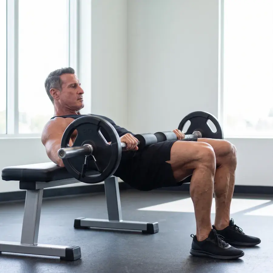 Hip thrust, foto de execução